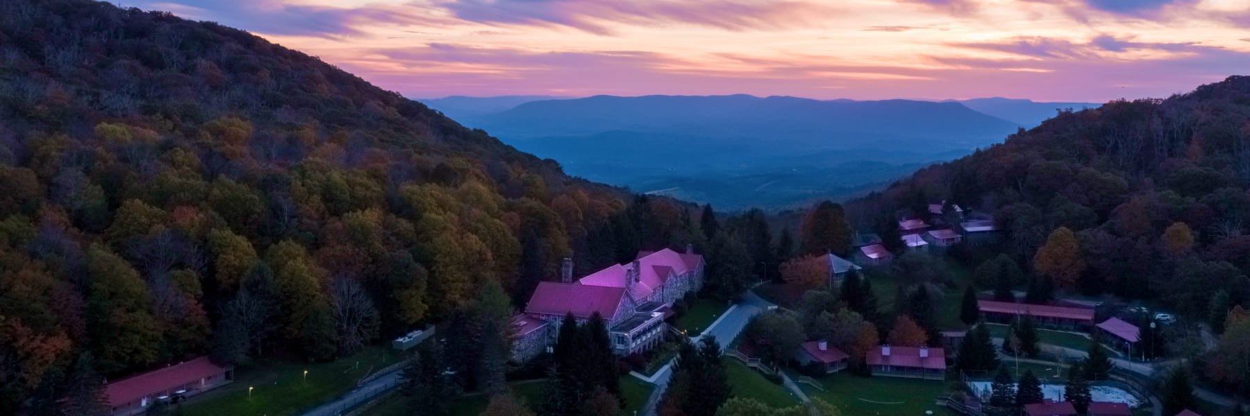 Virginia Hotel Site Map| Mountain Lake Lodge